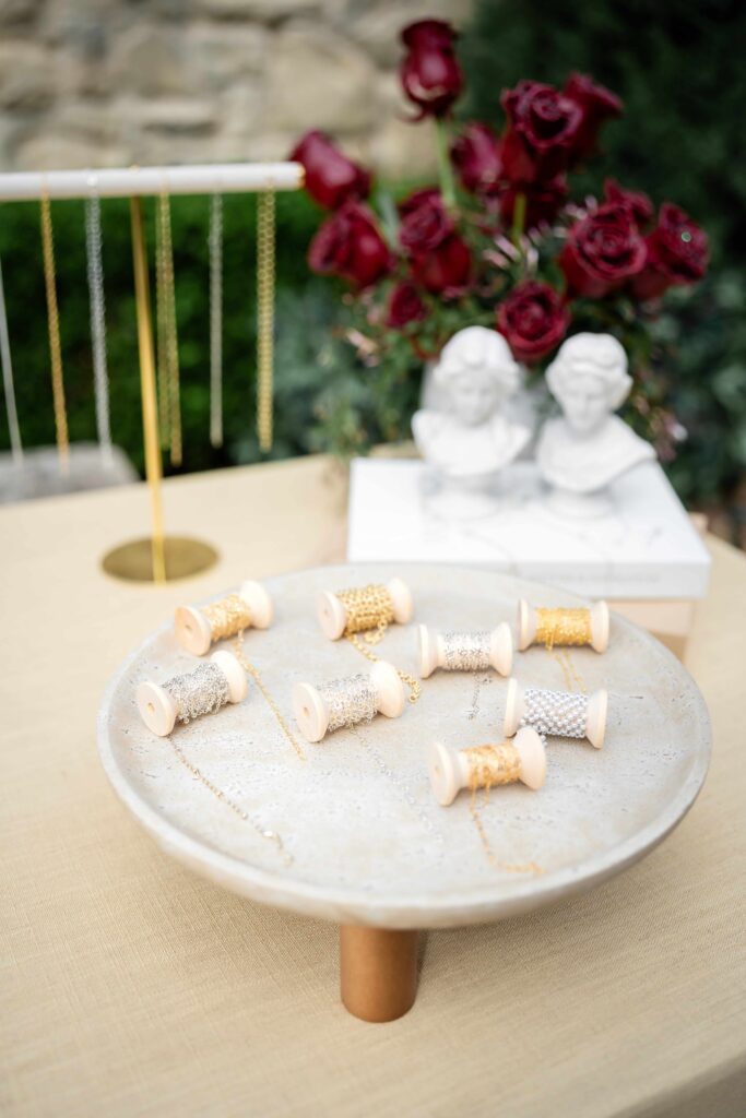 Permanent jewelry station