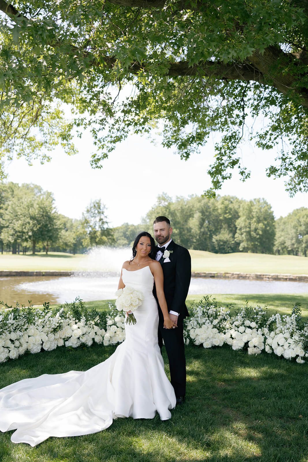 Timeless wedding portrait at The Grand Resort Ohio